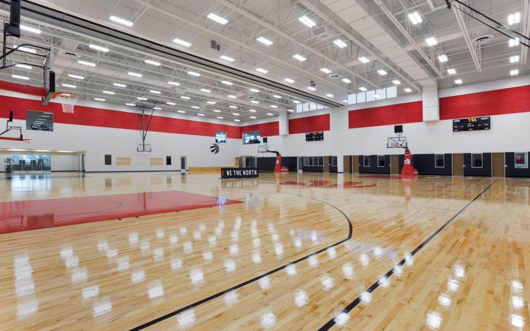 Toronto Raptors Training Facility Athletic Storage